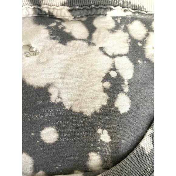 Guns N Roses Tie Dye Bleached Tee Distressed XL - Picture 9 of 9